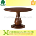 Moontree MDT-1103 Top Quality Modern Design Round Wooden Hotel Dining Table